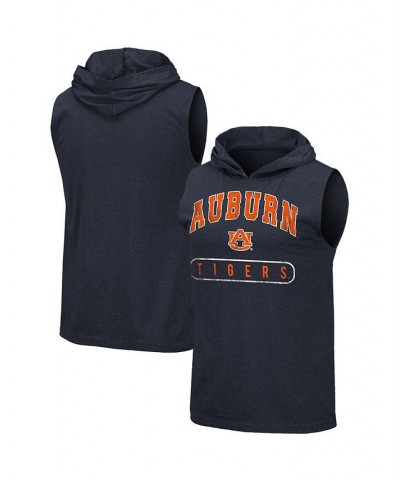 Men's Navy Auburn Tigers Varsity Hoodie Tank Top $20.00 T-Shirts