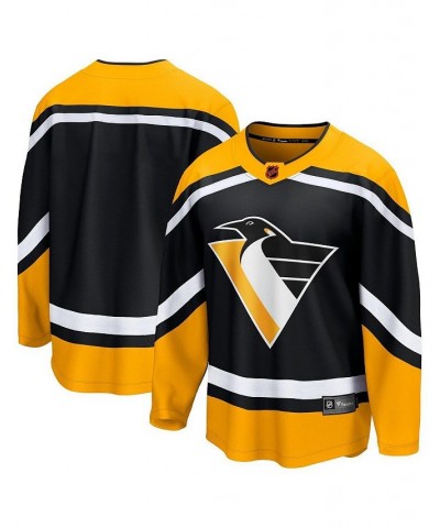 Men's Branded Black Pittsburgh Penguins Special Edition 2.0 Breakaway Blank Jersey $66.70 Jersey