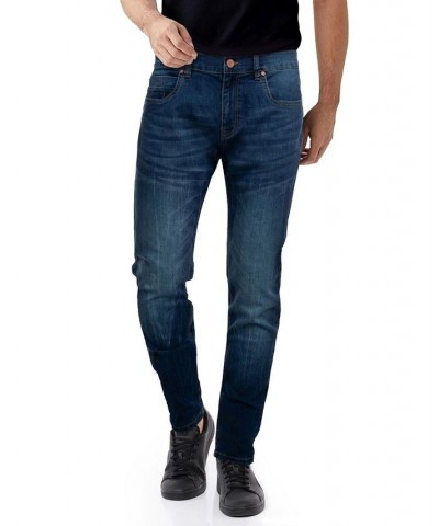 Men's Stretch 5 Pocket Skinny Jeans Blue $31.98 Jeans