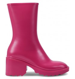 Women's Everett Rain Boots Pink $18.86 Shoes