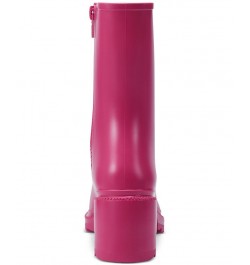 Women's Everett Rain Boots Pink $18.86 Shoes