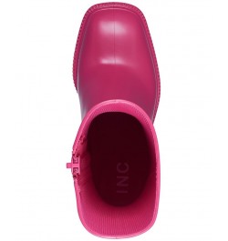 Women's Everett Rain Boots Pink $18.86 Shoes