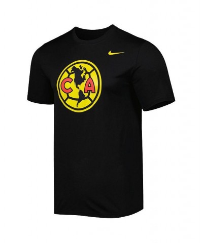 Men's Black Club America Primary Logo Legend Performance T-shirt $18.00 T-Shirts