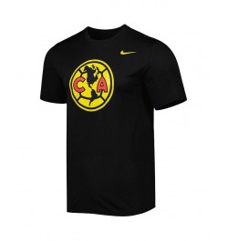 Men's Black Club America Primary Logo Legend Performance T-shirt $18.00 T-Shirts