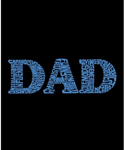 Dad Men's Word Art Short Sleeve T-shirt Gray $18.19 T-Shirts