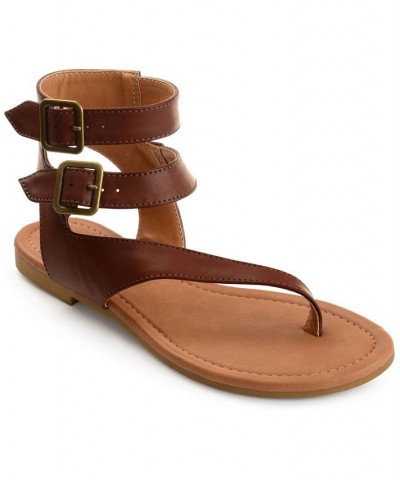 Women's Kyle Sandals Brown $31.50 Shoes