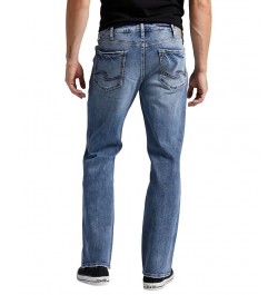 Men's Zac Relaxed Fit Straight Leg Jeans Blue $30.27 Jeans