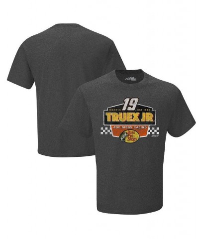 Men's Heather Charcoal Martin Truex Jr Vintage-Inspired Duel T-shirt $14.00 T-Shirts