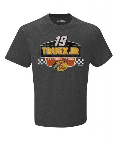 Men's Heather Charcoal Martin Truex Jr Vintage-Inspired Duel T-shirt $14.00 T-Shirts