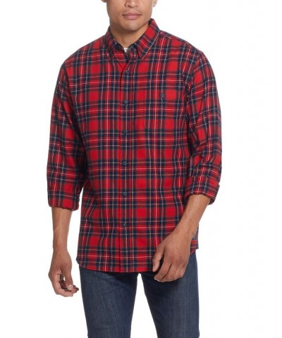 Men's Flannel Long Sleeves Shirt PD02 $14.54 Shirts