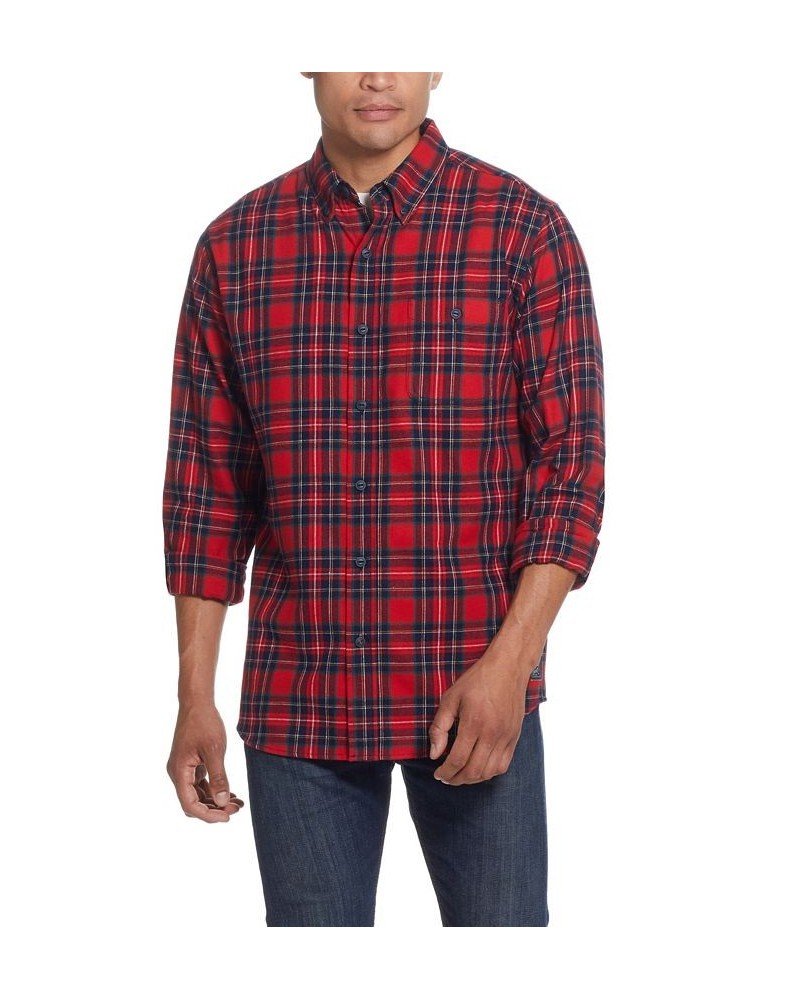 Men's Flannel Long Sleeves Shirt PD02 $14.54 Shirts