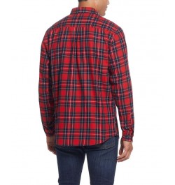 Men's Flannel Long Sleeves Shirt PD02 $14.54 Shirts