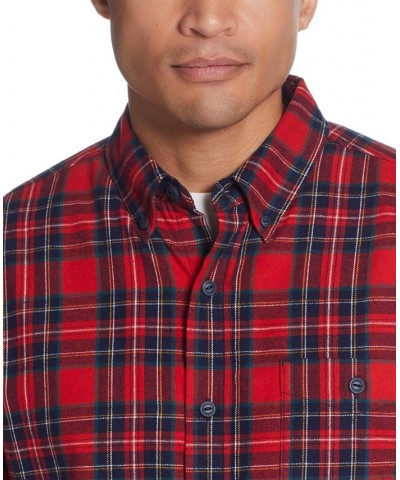 Men's Flannel Long Sleeves Shirt PD02 $14.54 Shirts