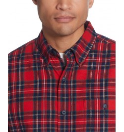 Men's Flannel Long Sleeves Shirt PD02 $14.54 Shirts