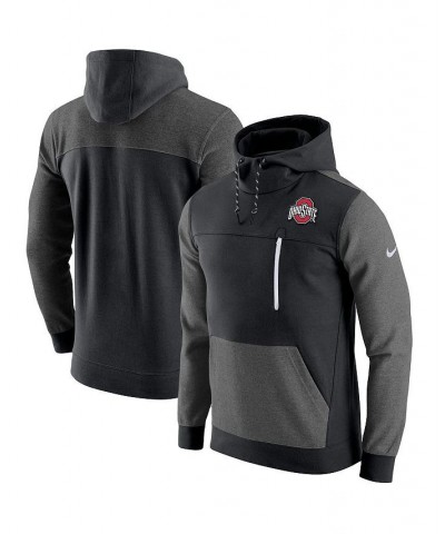 Men's Black Ohio State Buckeyes AV-15 2.0 Pullover Hoodie $48.00 Sweatshirt