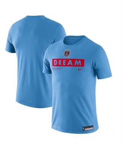 Men's Blue Atlanta Dream Practice T-shirt $22.50 T-Shirts