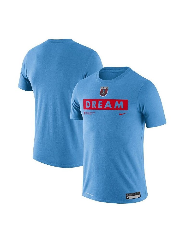 Men's Blue Atlanta Dream Practice T-shirt $22.50 T-Shirts