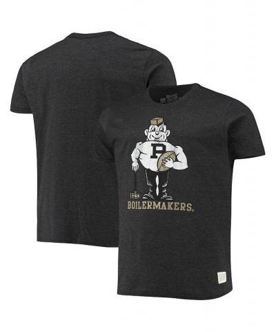 Men's Black Purdue Boilermakers Big and Tall Mock Twist T-shirt $27.49 T-Shirts