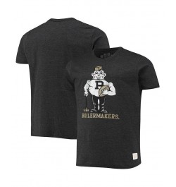 Men's Black Purdue Boilermakers Big and Tall Mock Twist T-shirt $27.49 T-Shirts