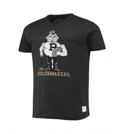 Men's Black Purdue Boilermakers Big and Tall Mock Twist T-shirt $27.49 T-Shirts