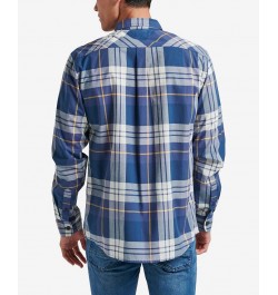 Men's Dano Long Sleeve Shirt Blue $12.91 Shirts