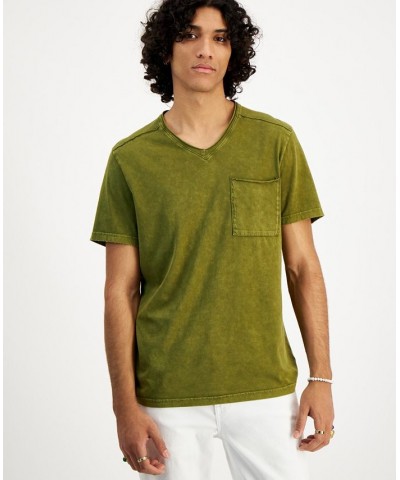 I.N.C. International Concepts Men's Acid Frayed V-Neck T-Shirt PD01 $11.39 T-Shirts