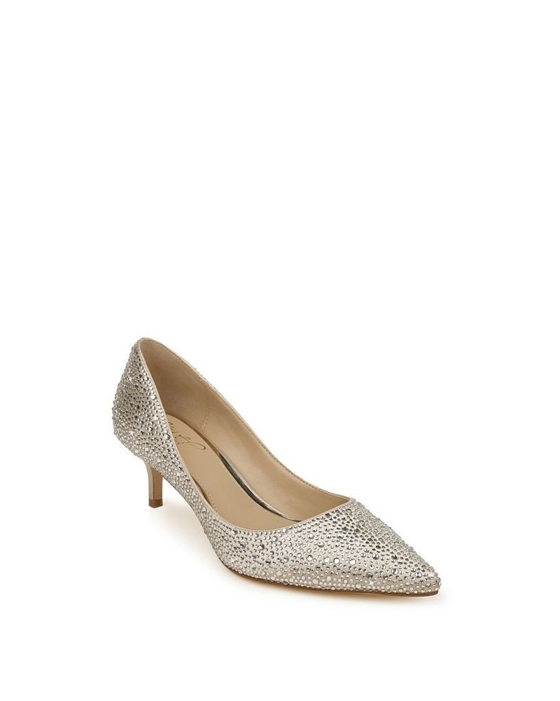 Women's Frenchie Evening Pumps Tan/Beige $54.50 Shoes