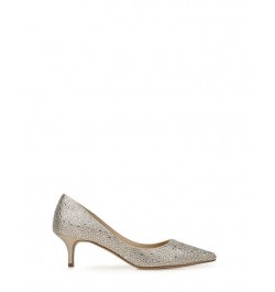 Women's Frenchie Evening Pumps Tan/Beige $54.50 Shoes