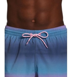 Men's Horizon OmbrÉ Stripe 9" Swim Trunks Blue $28.82 Swimsuits