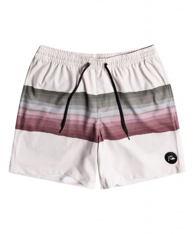 Men's Resin Tint Pcs Volley 17" Swim Shorts Tan/Beige $22.42 Swimsuits