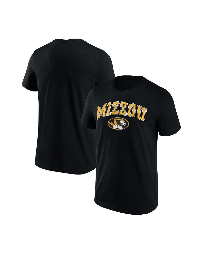 Men's Branded Black Missouri Tigers Campus 2.0 T-shirt $15.89 T-Shirts