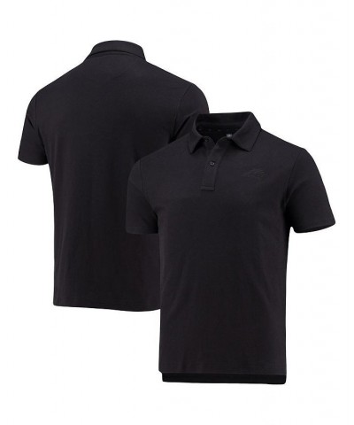 Men's 5th & Ocean by Black Carolina Panthers Pique Polo Shirt $31.35 Polo Shirts