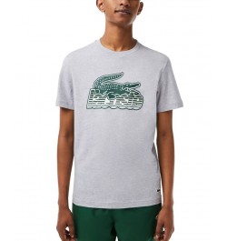 Men's Regular-Fit Logo-Graphic T-Shirt Silver $36.00 T-Shirts