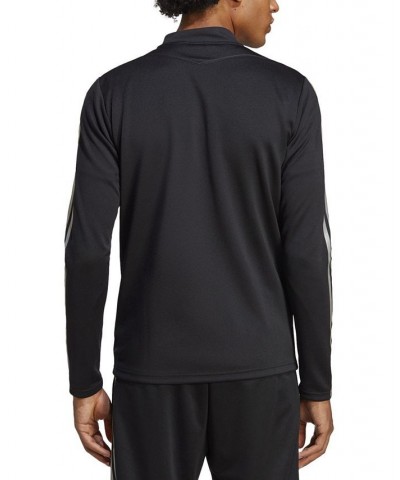 Tiro 23 Slim Fit Reflective Zip-Front Three-Stripe Training Jacket Black/gold $37.10 Jackets