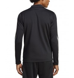 Tiro 23 Slim Fit Reflective Zip-Front Three-Stripe Training Jacket Black/gold $37.10 Jackets