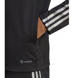 Tiro 23 Slim Fit Reflective Zip-Front Three-Stripe Training Jacket Black/gold $37.10 Jackets