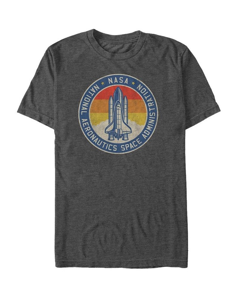 NASA Men's National Aeronautics Space Administration Short Sleeve T-Shirt Gray $19.24 T-Shirts