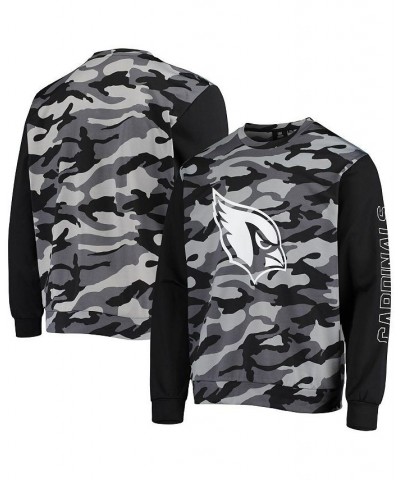 Men's Black Arizona Cardinals Camo Long Sleeve T-shirt $30.80 T-Shirts