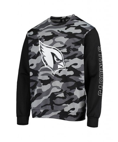 Men's Black Arizona Cardinals Camo Long Sleeve T-shirt $30.80 T-Shirts