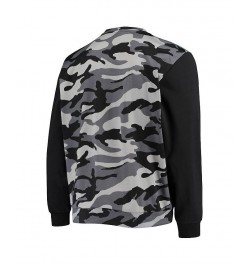 Men's Black Arizona Cardinals Camo Long Sleeve T-shirt $30.80 T-Shirts