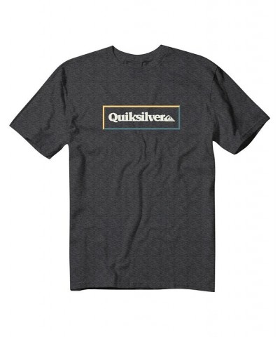 Quicksilver Men's Simple Lock Mod Short Sleeves T-shirt Gray $13.50 T-Shirts