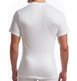 Men's Supreme Cotton Blend V-Neck Undershirts, Pack of 2 White $27.06 Undershirt