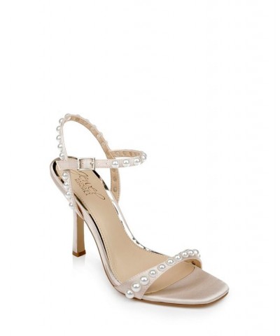 Damaris Evening Sandals Tan/Beige $39.27 Shoes