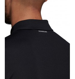 Men's Aeroready Tennis Club 3-Stripes Polo Shirt Black $29.40 Polo Shirts