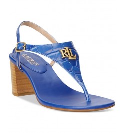 Women's Westcott II Dress Sandals Blue $62.10 Shoes