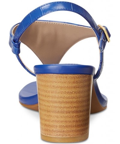 Women's Westcott II Dress Sandals Blue $62.10 Shoes