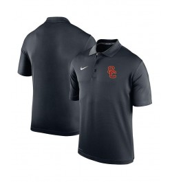 Men's Black USC Trojans Big and Tall Primary Logo Varsity Performance Polo Shirt $41.59 Polo Shirts