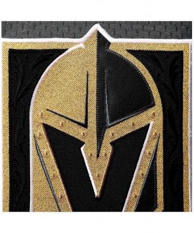 Men's Charcoal Vegas Golden Knights Logo Aeroready Pullover Sweater $53.99 Sweaters