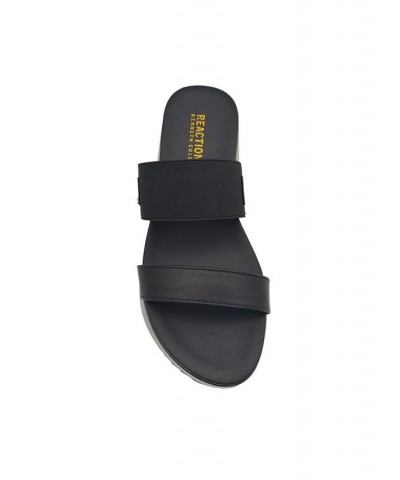 Women's Perry Wedge Sandals Black $42.66 Shoes