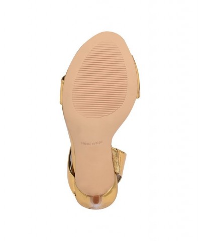 Women's Itzel Dress Sandals Yellow $41.58 Shoes